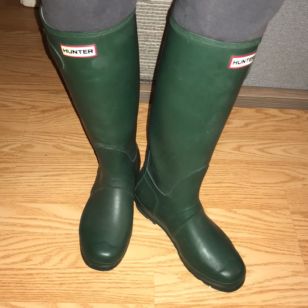 Hunter rain boots - green original tall